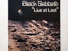 Black Sabbath – Live At Last LP, VG+, 1980 Nems BS 001