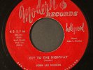 JOHN LEE HOOKER : key to the highway / bluebird blues MODERN 7