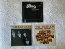 Beatles 3 Vinyl LP Lot, VG+ MONO Meet (Debut), Second Album, 1st Live Recordings