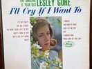 LESLEY GORE I'LL CRY IF I WANT TO STEREO FIRST PRESS VINYL LP RECORD ALBUM CLEAN