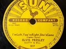 78Rpm Rockabilly, Elvis Presley 'Baby Let's Play House / I'm Left.. US Sun