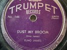 78Rpm Blues, Elmore James / Bo Bo 'Dust My Broom / Catfish Blues' US Trumpet