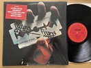 JUDAS PRIEST BRITISH STEEL 1980 NWOBHM HEAVY METAL SHRINK HYPE STICKER INNER NM