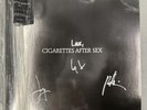 signed x’s deluxe vinyl - autographed by cigarettes after sex