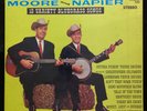 CHARLIE MOORE BILL NAPIER FOLKS BACK ON THE FARM KING ST. LP RECORD VINYL ALBUM
