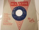 RARE 1955 ROCKABILLY 45 ELVIS PRESLEY  BLUE LABEL CANADA RCA VICTOR MILCOW BLUES