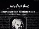 PRIVATE ISSUE - BACH - PARTITAS FOR SOLO VIOLIN - GOLDSTEIN - SIGNED DGG PROD NM
