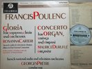 Columbia EMI SAX 2445 B/S: Poulenc - Gloria / Organ Concerto / Georges Prêtre