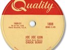 Rare 1958 CHUCK BERRY Rock’n Roll 78 RPM Record. Joe Joe Gun/Sweet Little Rock’n