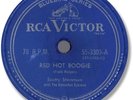 Rare 1950 SCOTTY STEVENSON Canadian Country 78 RPM Record. Red Hot Boogie