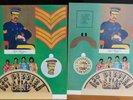 INSERT ONLY 2 x CUT OUT CARD INSERTS FROM SGT PEPPER LP THE BEATLES POP PSYCH