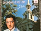 LP 1967 Elvis Presley How Great Thou Art  GERMANY RCA Victor LSP 3758 ORANGE
