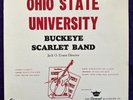 BUCKEYE SCARLET BAND Ohio State University JACK O. EVANS LP PRIVATE Rare NM
