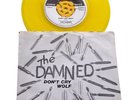 The Damned 1977 Don't Cry Wolf/One Way Love Belgium Press Yellow Vinyl 7