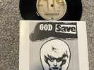 Sex Pistols God Save the Queen 7 inch A&M Hindley / Biggs Sleeve BLACK VINYL