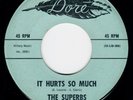 Doo Wop/Soul 45 - Superbs - It Hurts So Much (Dore 736) strong VG+