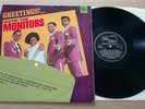 THE MONITORS Greetings ..We're The Monitors 1969 UK Tamla Motown Stereo vinyl LP