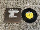Ozzy Osbourne “Crazy Train” Original 1980 U.K. PROMO vinyl 7 inch + Sleeve