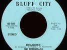 THE MEMPHIANS Breakdown 45 Bluff City Rare 1970s Memphis Funk