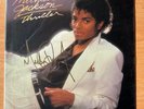 Michael Jackson Thriller 1982 Signed LP Vinyl Record RARE - Authenticated
