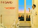 F-R David Words NEAR MINT Carrere Vinyl LP
