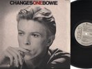 LP DAVID BOWIE CHANGESONEBOWIE RCA PROMO WHITE LABEL 1976 ITALY COMPILATION