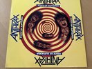 ANTHRAX - STATE OF EUPHORIA VINYL LP MEGAFORCE/ISLAND RECORDS  UK FIRST PRESS