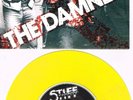 THE DAMNED - NEW ROSE RARE REPRO DUTCH YELLOW VINYL  7