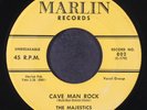 MAJESTICS: cave man rock / nitey nite MARLIN 7