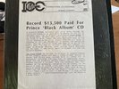 Prince The Black Album Lp 1994 Shrink Insert Promo Warner Bros PRO-A-7330 Clean