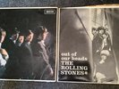 2 x Rolling Stones Vinyl Albums - The Rolling Stones & Out of Our Heads 1964&65