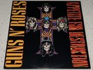 GUNS N’ ROSES APPETITE FOR DESTRUCTION VINYL RECORD ALBUM WELCOME TO THE JUNGLE