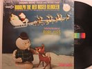 Burl Ives Lp Rudolph The Red Nosed Reindeer Soundtrack On Decca - Vg+ To Vg++ /