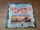 SIGNED JOHN WAYNE 1963 VG++ ALFRED NEWMAN How The West Was Won SOUNDTRACK LP33