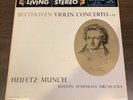 RCA LSC-1992 Heifetz Beethoven Violin Concerto in D Munch BSO 3s / 2s SD NM VG+