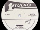 W. Vernal RAINBOW / Silvertones YOUNG IN HEART Rare Studio One 12