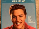 Elvis Presley - For LP Fans Only VINYL LP REISSUE Orange label EX/EX