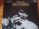 Elvis On Stage February 1970 LP Rock MINT