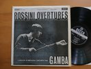 SXL 2266 ED1 Rossini Overtures Gamba London Symphony Decca WBG 1st EX