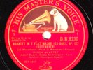 Busch SQ. Beethoven (Quartet op. 127). HMV DB 8230-4 (5). NM(-), original album