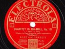 Busch SQ. Beethoven (Quartet op. 131). Elec DB 2810-4 (5). NM(-) 0rig. album