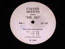 James Bond LP Dr. No Radio Spots LP United Artists 007