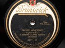 AL BERNARD + CARL FENTON’S ORCHESTRA - ‘FRANKIE AND JOHNNIE’ 1921 BRUNSWICK 78