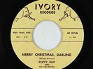Blues Xmas 45 - Poppy Hop - Merry Christmas Darling/Be Careful - Ivory
