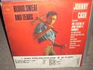 JOHNNY CASH blood sweat & tears ( country ) WHITE LABEL PROMO