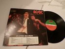 AC/DC IF YOU WANT BLOOD PROMO LP WITH TRACK LIST LABEL ON FRONT MINT-