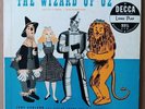 The Wizard of Oz Judy Garland Soundtrack Black Gold Label 33 1/3 RPM 10