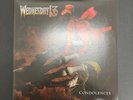 WEDNESDAY 13 CONDOLENCES OXBLOOD W/ BLACK SPLATTER USED 2LP VINYL LTD. 500 RARE
