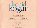 Leonid Kogan Andre Vandernoot Tchaikovsky Vivaldi Locatelli Columbia – 33CX 1546