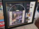 Purple Rain Vinyl Signed by Prince In Frame W/COA